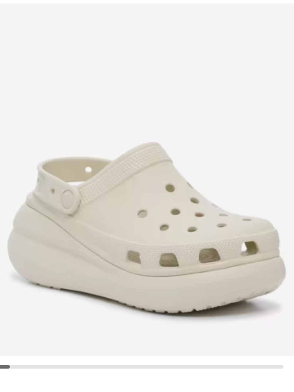 Crocs Classic Crush Platform Clog - unisex men’s size 8 women’s 10